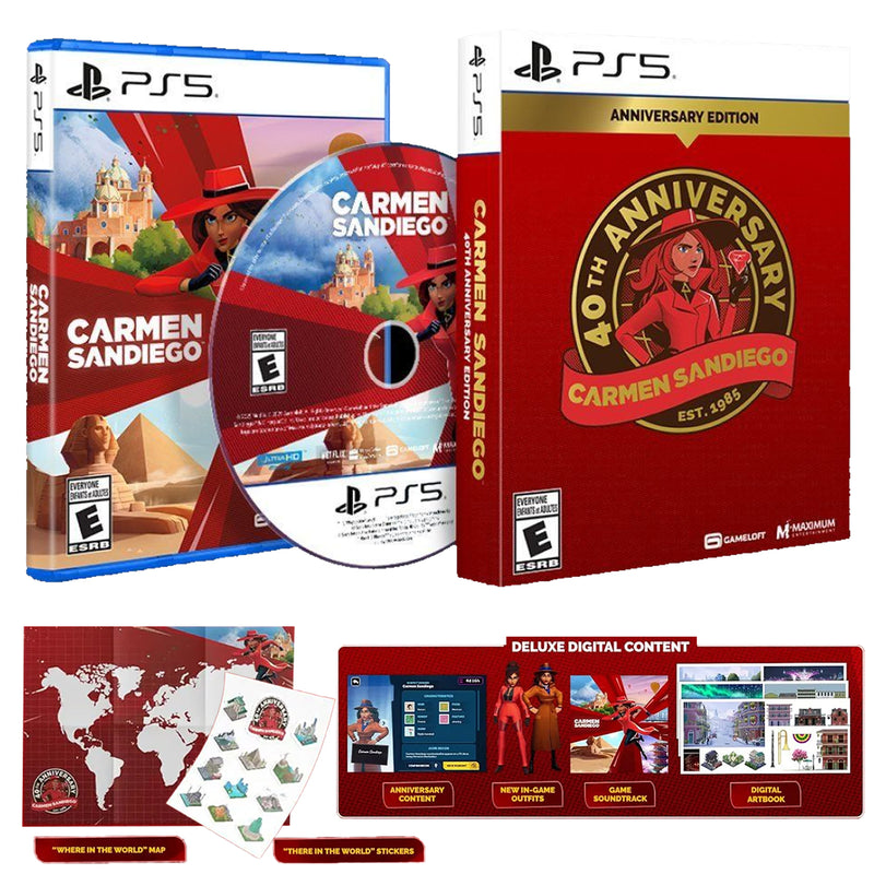 PS5 Carmen Sandiego 40th Anniversary Edition (US) (Eng/FR)