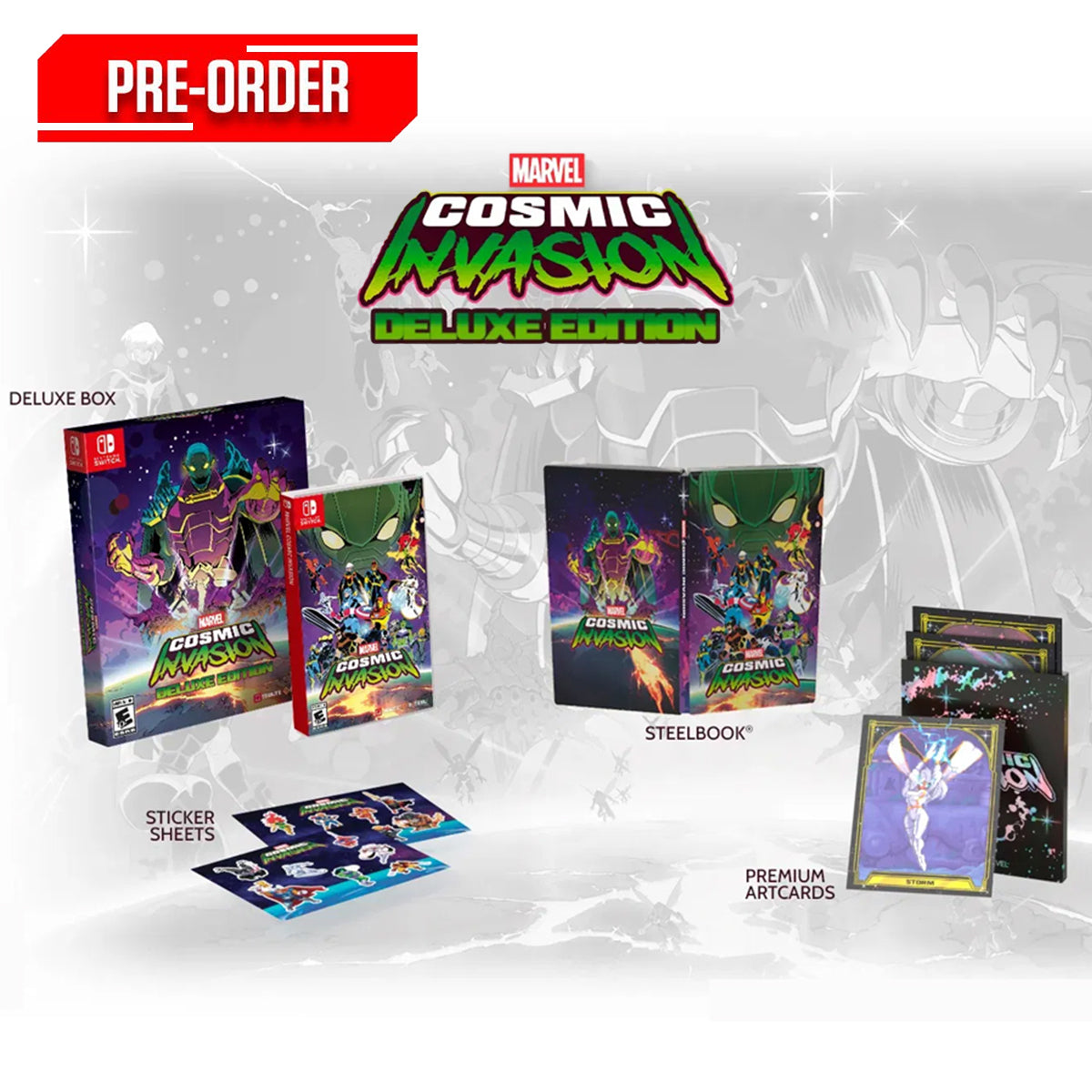 Nintendo Switch Marvel Cosmic Invasion Deluxe Edition Pre-Order Downpayment