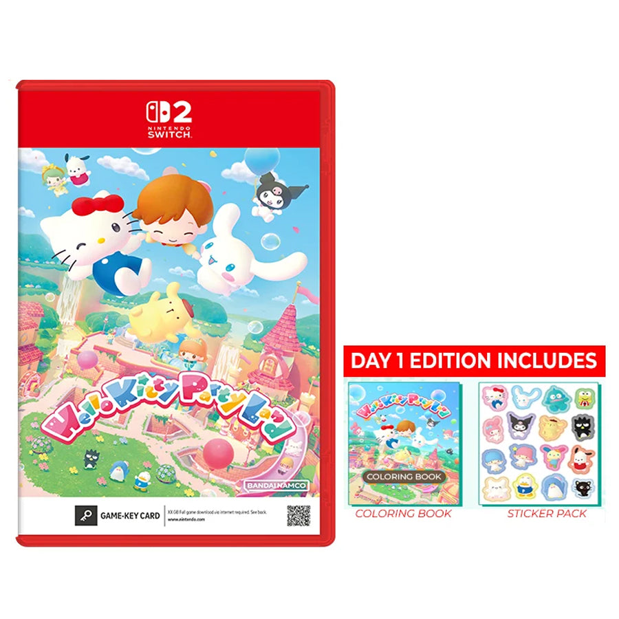 Nintendo Switch 2 Hello Kitty Party Land Day 1 Edition (SEA)