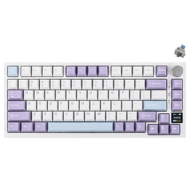 Ajazz AK820 Pro RGB Tri-Mode 75% Hot-Swappable Mechanical Keyboard