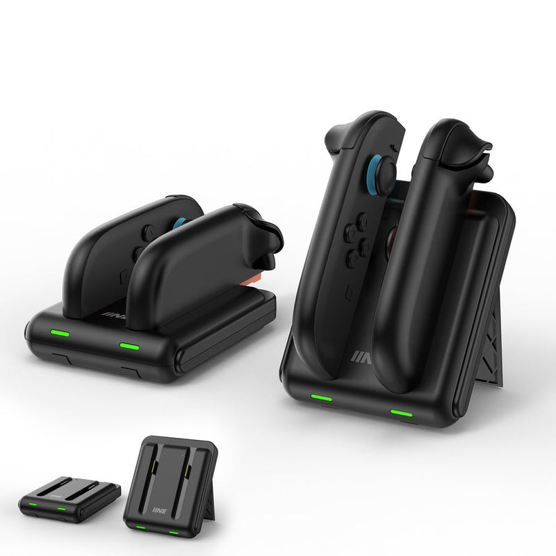IINE Mini Dual Charge Dock for Nintendo Switch 2 (Black) (L1105)