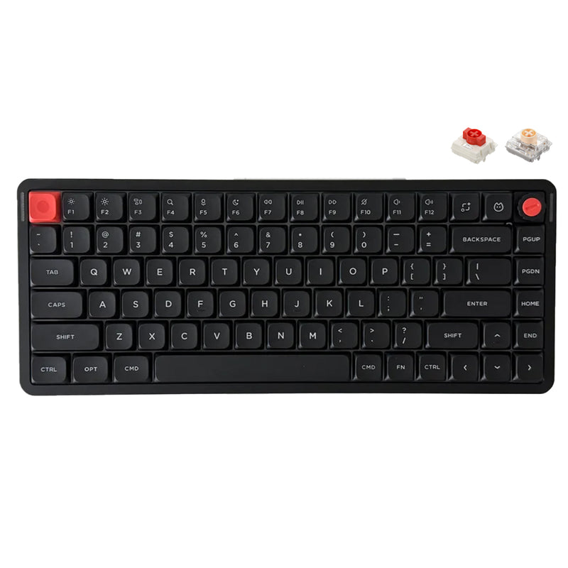NuPhy Air75 V3 RGB Hot-Swappable 84-Key Wireless Mechanical Keyboard (Nebula Dark)