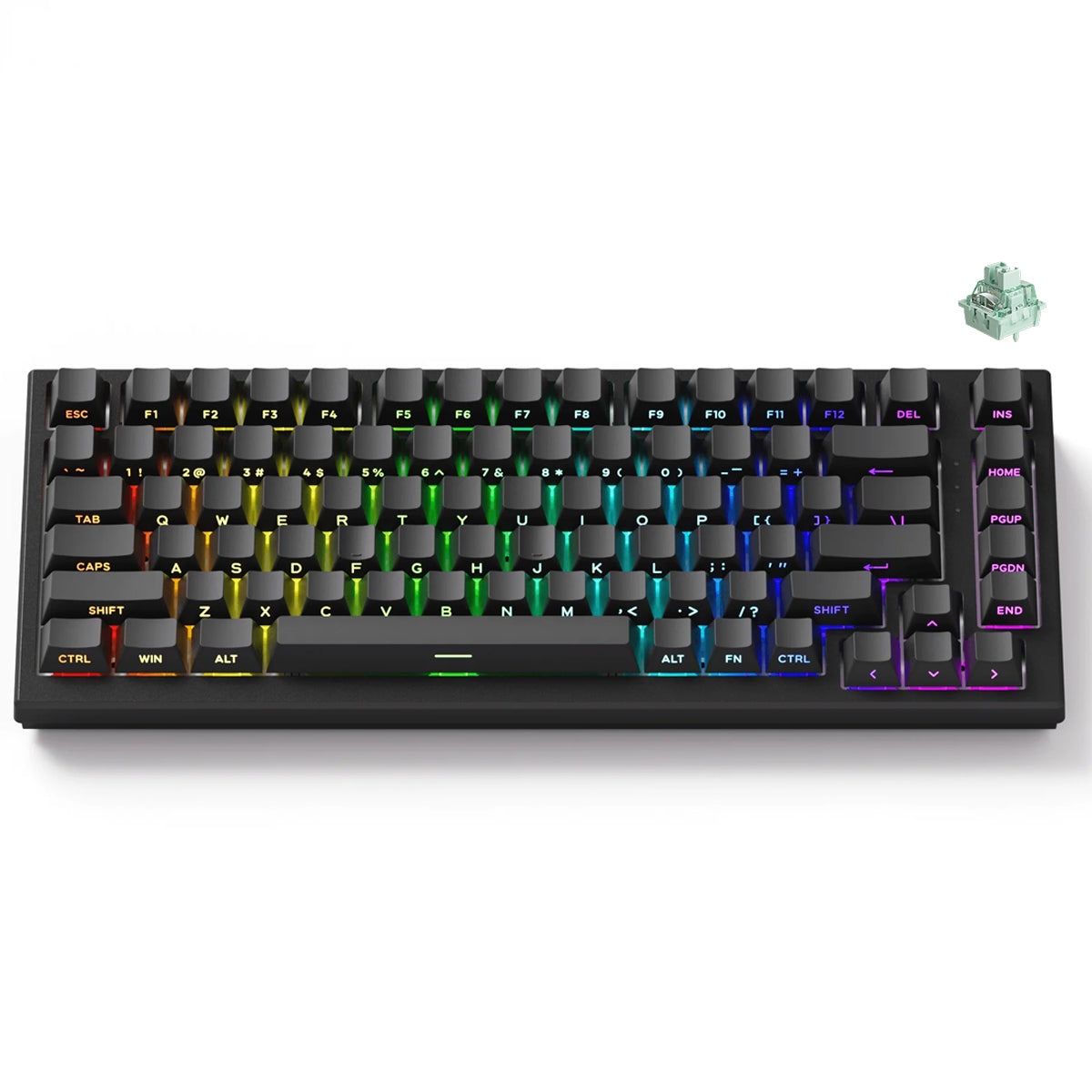 Akko TAC75 HE Wired RGB Magnetic Keyboard (Black)