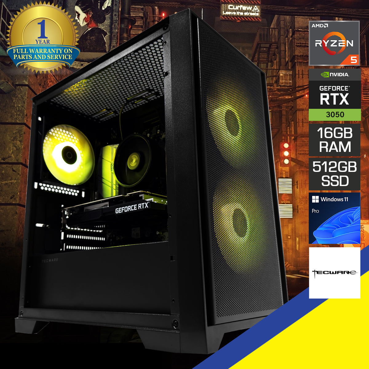 Alpha M2 TG Black Desktop Gaming PC