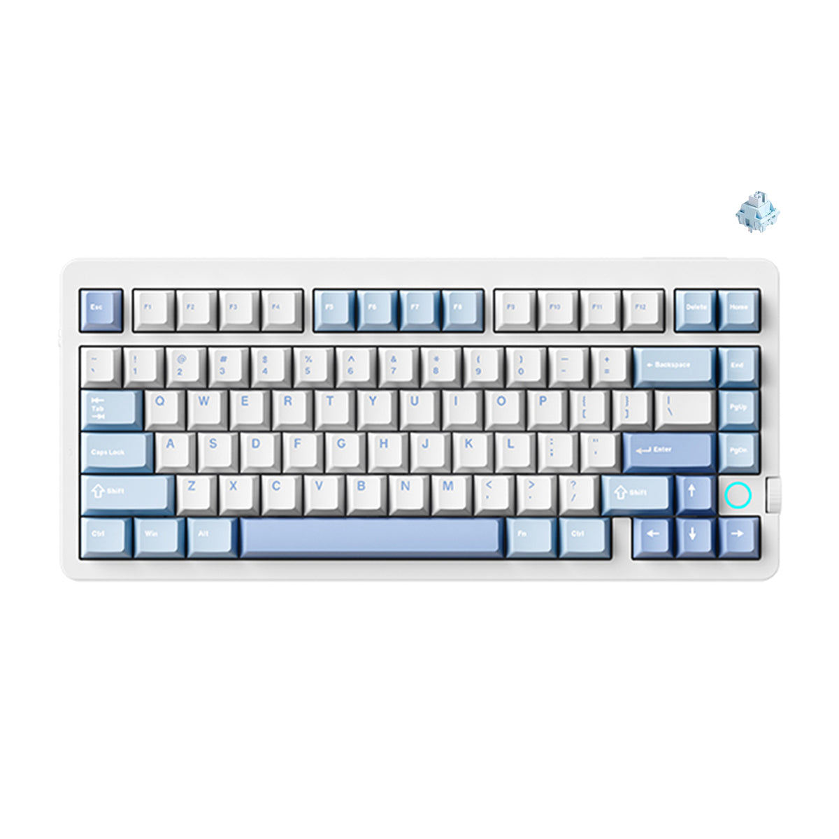 MCHOSE G75 V2 RGB Tri-Mode Hot-Swappable Mechanical Keyboard