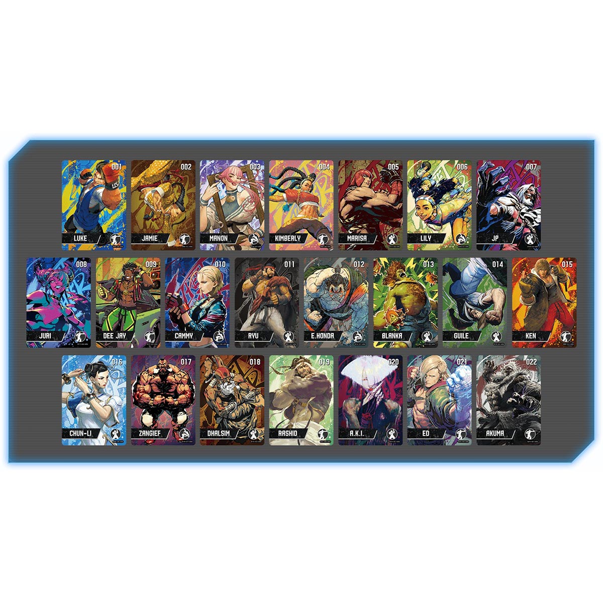Street Fighter 6 Amiibo Cards Starter Set