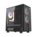 XYZ Atom M-ATX PC Case with 3 Pre-Installed 120mm Pulsar ARGB Fans