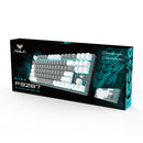 Aula Wind F3287 80% Wired Mechanical Gaming Keyboard - Grey Panel + Grey/White Keycaps (Blue Switch)