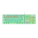 Aula Mountain S2022 Full Size Wired Mechanical Gaming Keyboard (Blue Switch) (Cherry Blossom Powder, Sky Blue, Emerald Green, Obsidian Black)