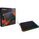 STEELSERIES QCK PRISM WORLDS FIRST DUAL-SURFACE RGB GAMING MOUSEPAD (PN63391)