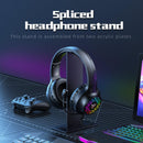 Onikuma TZ5006 5-in-1 RGB Wired Keyboard / Mouse/ Mouse Pad / Headset / Headset Stand Gaming Combo