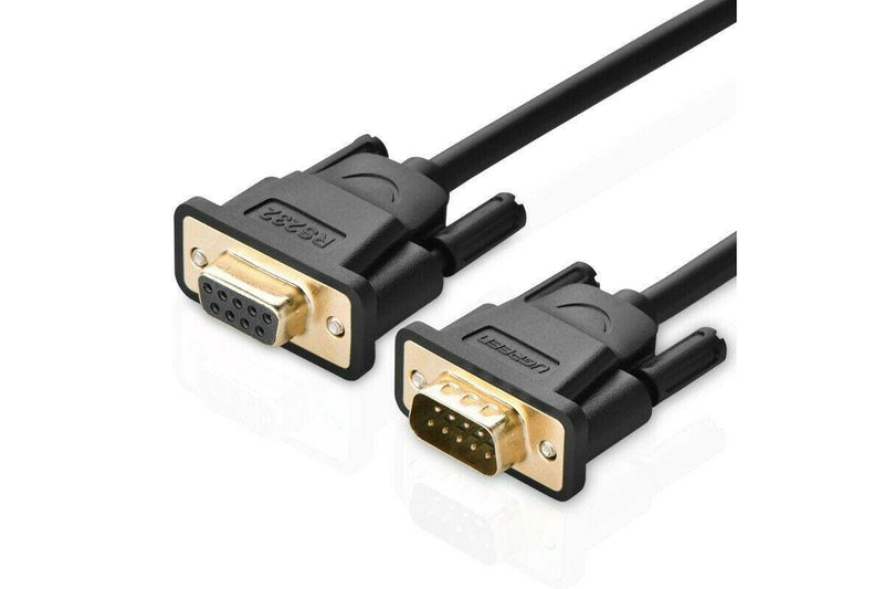 UGreen DB9 RS-232 Male To Female Adapter Cable - 1.5M (DB101/20145) | DataBlitz