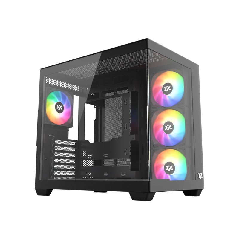 XYZ Tesseract X ATX 2D Glass Panoramic Tempered Glass PC Case
