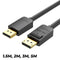 Vention DisplayPort Cable - 1.5M, 2M, 3M, 5M (HAKBG, HAKBH, HAKBI, HAKBJ)