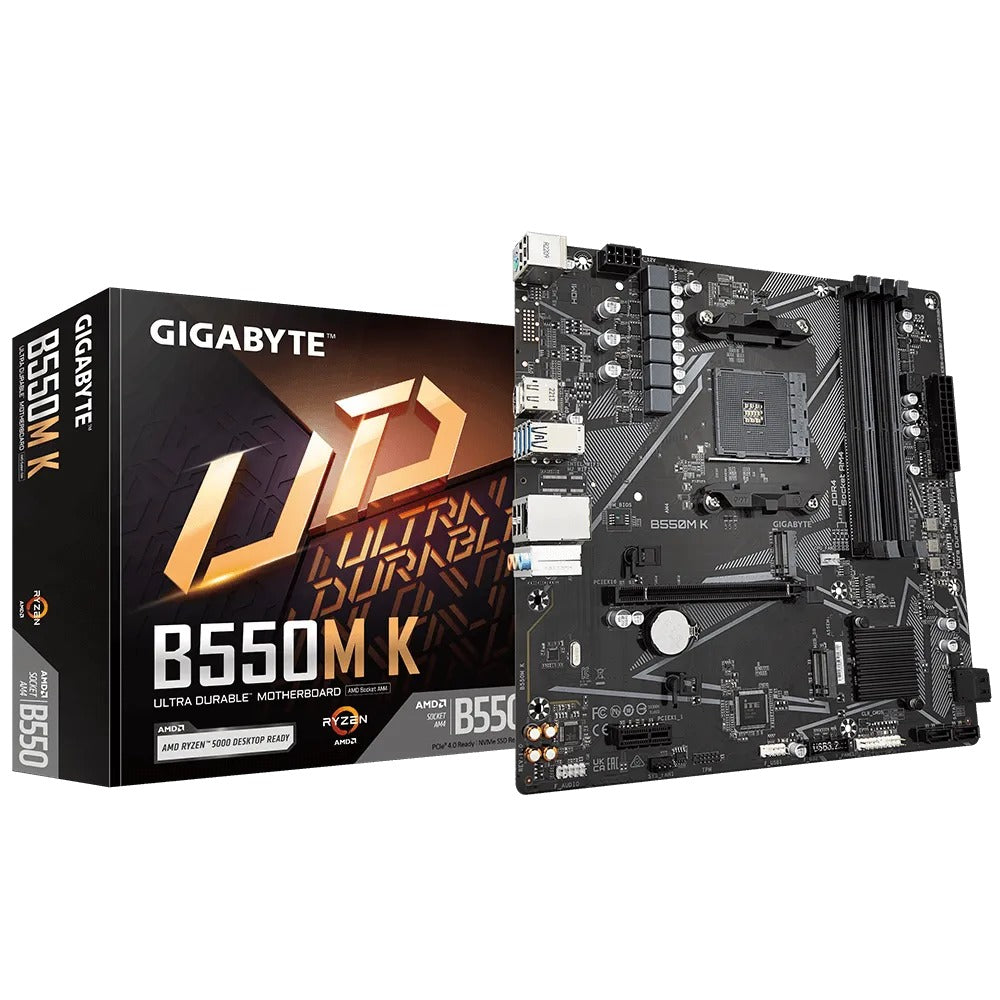 Gigabyte B550M K Ultra Durable Motherboard