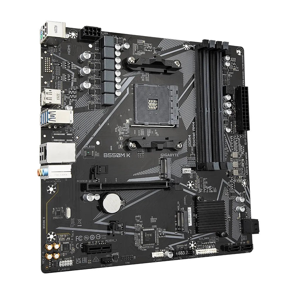 Gigabyte B550M K Ultra Durable Motherboard
