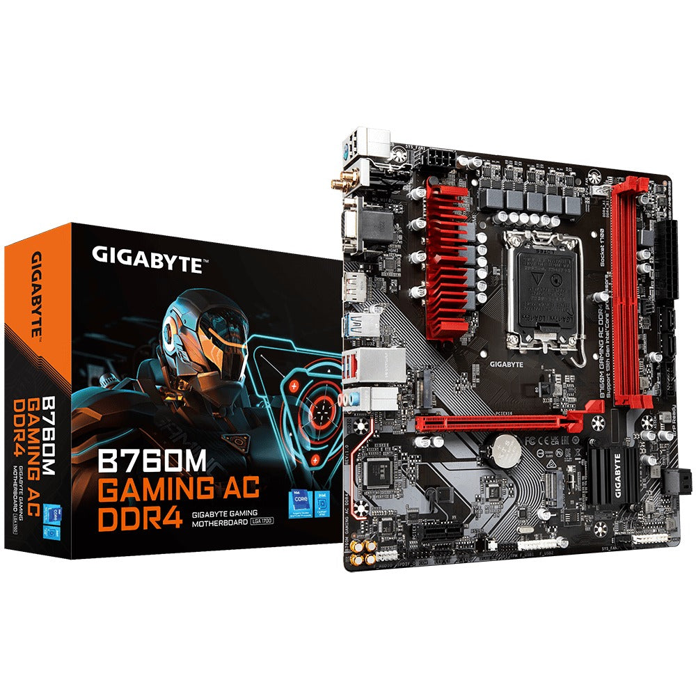 Gigabyte B760M Gaming AC DDR4 Motherboard