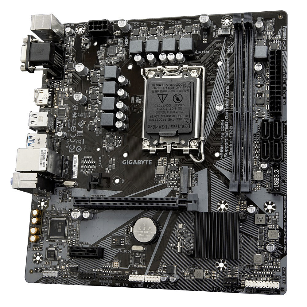 Gigabyte H610M H V2 DDR4 Motherboard
