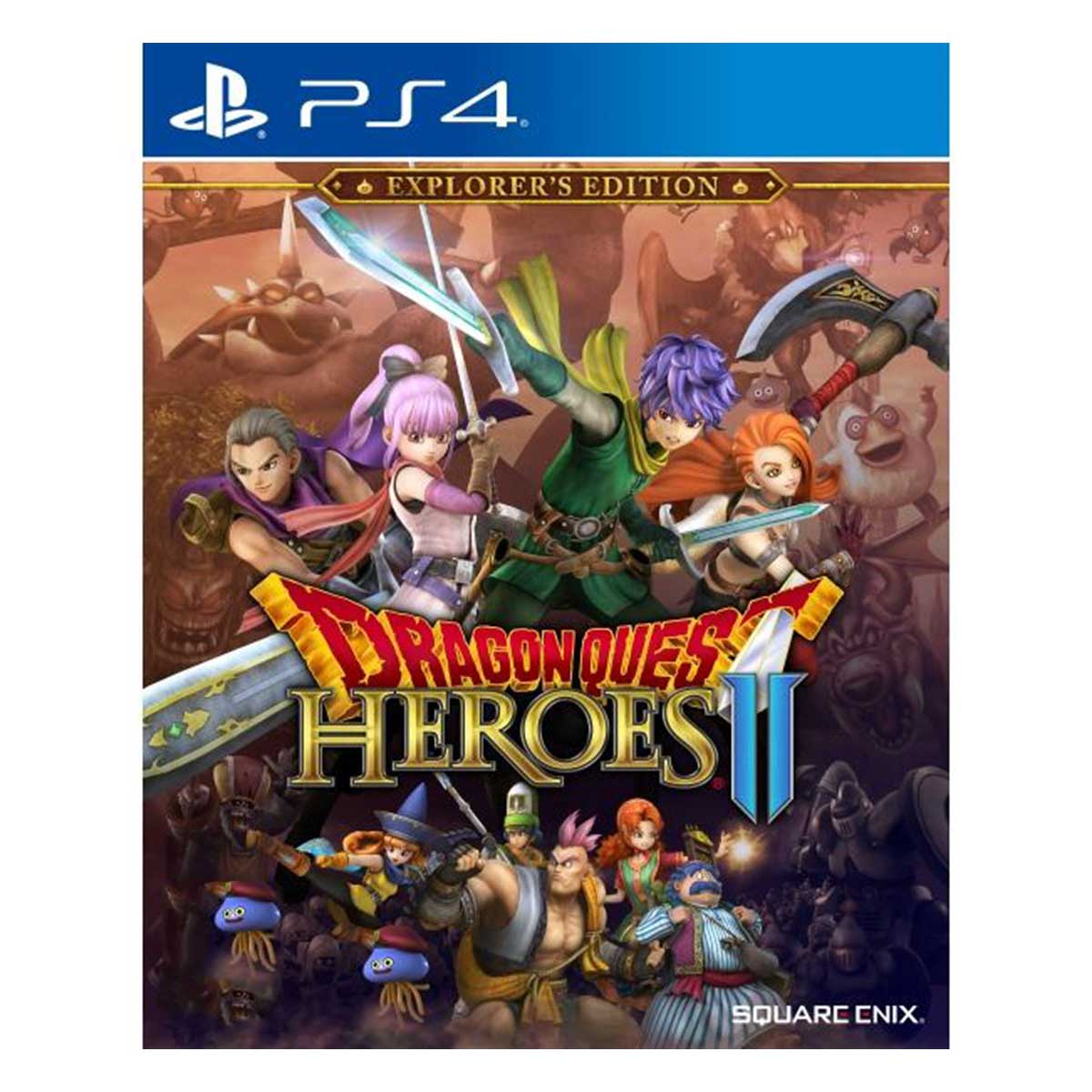 PS4 Dragon Quest Heroes II Explorers Edition With Monster Coin Set Reg.3 (Eng Ver)