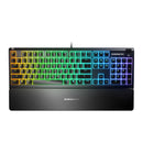 Steelseries Apex 3 RGB Gaming Keyboard Whisper Quiet (PC/MAC/XBOXONE/PS4) (US64795)