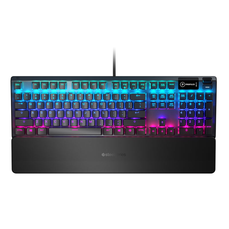 Steelseries Apex 5 Hybrid Mechanical Gaming Keyboard (PC/MAC/Xboxone/PS4) (US64532)