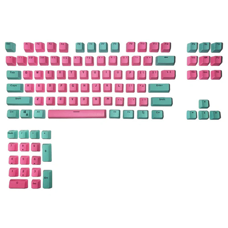 104 Doubleshot OEM PBT Keycaps (Miami)