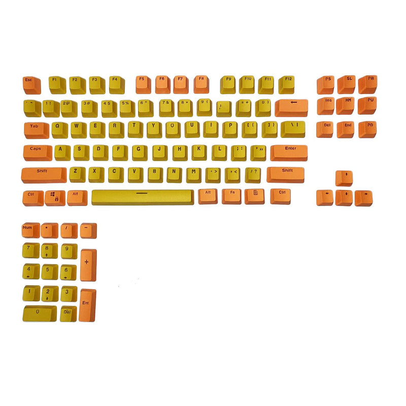 104 Doubleshot OEM PBT Keycaps (Charmander)