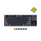 Keychron K1 SE Tenkeyless RGB Backlight Aluminum Optical Hot-Swappable Wireless Mechanical Keyboard + Plastic Case (Banana Switch) (K1SEE4)