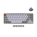 Keychron K6 Non-Backlight Aluminum Wireless Mechanical Keyboard (Gateron Blue Switch) (K6L2)