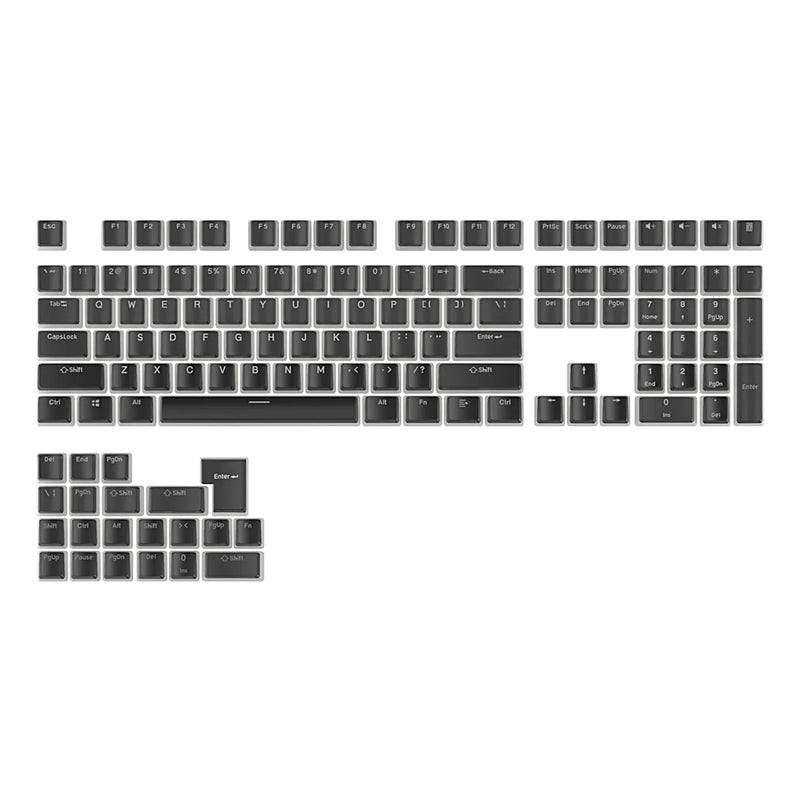 Royal Kludge ABS Doubleshot Led Through Keycaps 129 Keys (PUD-35)