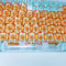 Royal Kludge CBSA-4 132 Keys Plastic Transparent Profile Keycaps Fullset (Orange)