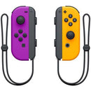 NSW Joy-Con Left/Right Controller Neon Purple/Neon Orange (HK)