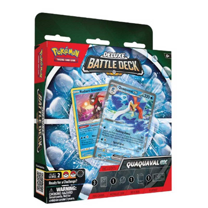 Pokemon TCG Deluxe Battle Deck (Quaquaval EX) (290-85258)