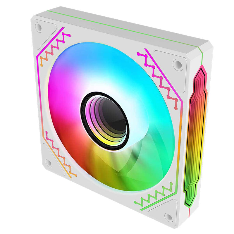 Coolman CM-03 Infinity Mirror LED A-RGB Cooling Fan (Single Pack)