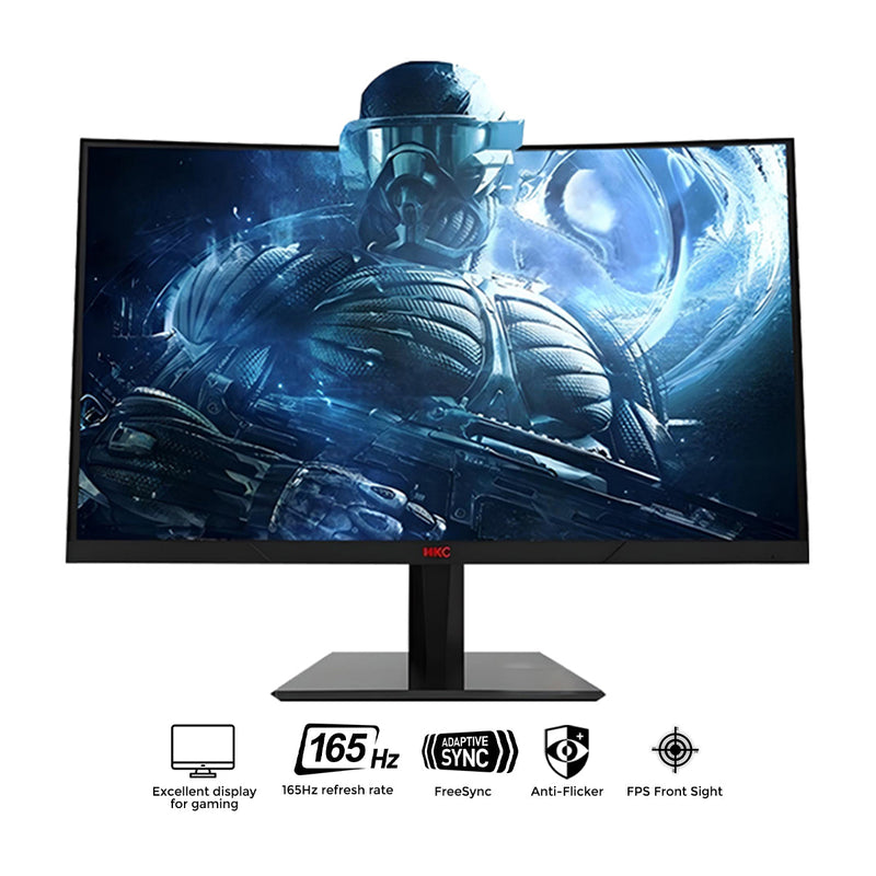 HKC M27G3F 68.6 CM 27" 165Hz 8ms (1920x1080) Freesync G-Sync Curved Gaming Monitor