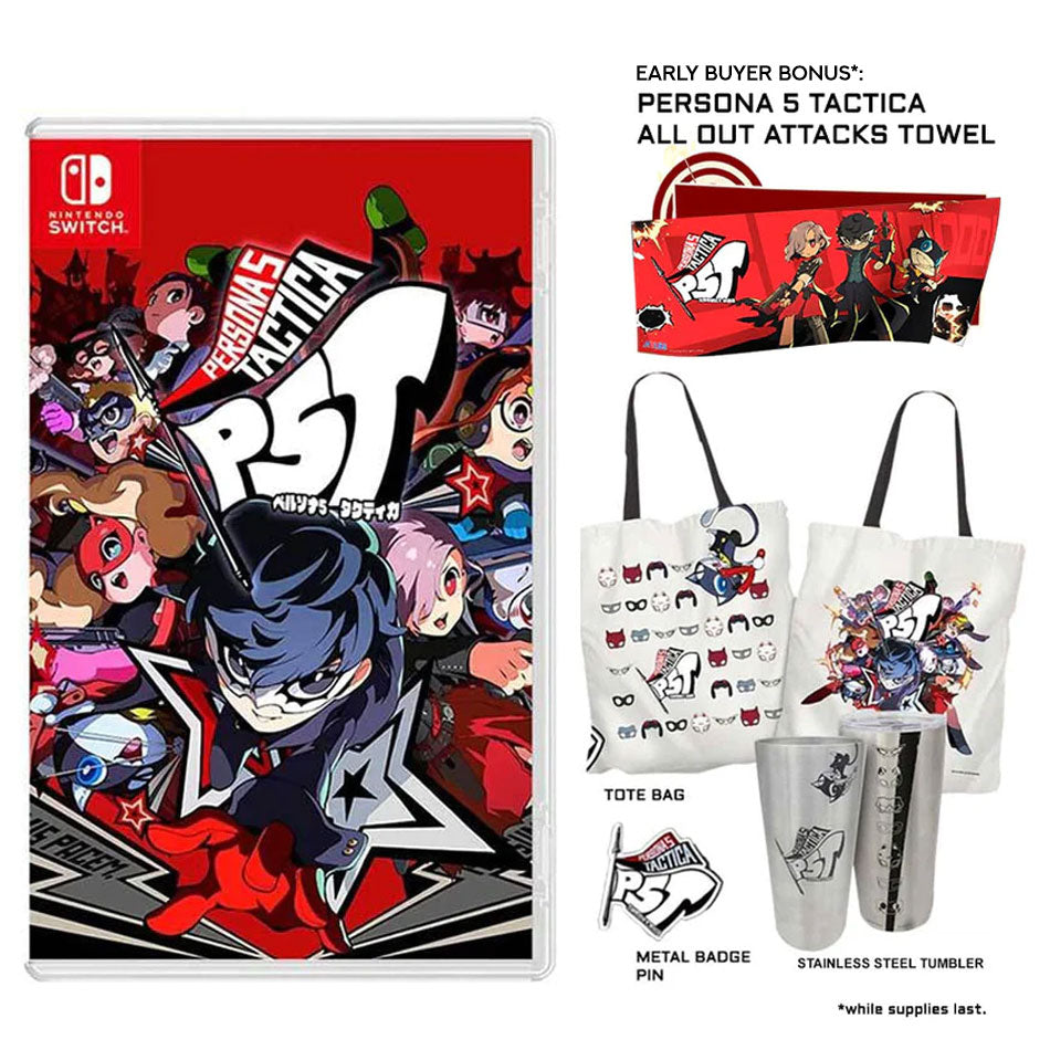 Nintendo Switch Persona 5 Tactica Southeast Asia Limited Edition