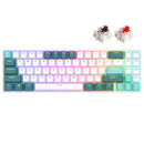 Royal Kludge RK71 Tri-Mode RGB 71 Keys Hot Swappable Mechanical Keyboard Camp Green