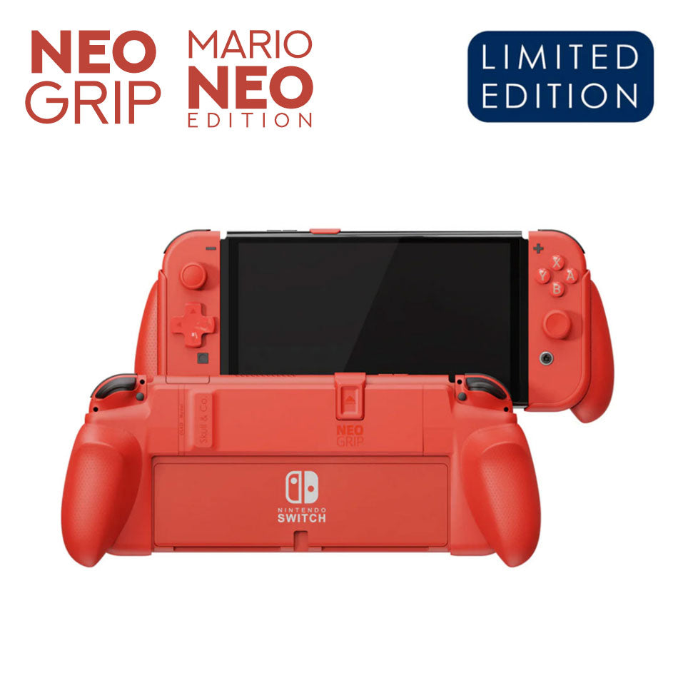 Skull & Co. Neogrip Limited Edition Mario Red For Switch/Switch OLED (NSNG-LTD-MR23)