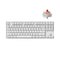 Keychron K8 Pro QMK/VIA Hot-Swappable RGB Backlit Custom Wireless Mechanical Keyboard - White