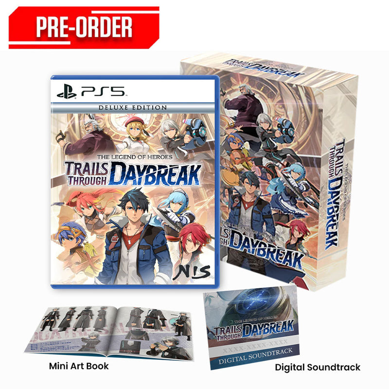 PS5 The Legend of Heroes Trails through Daybreak Deluxe Edition Pre-Order Downpayment