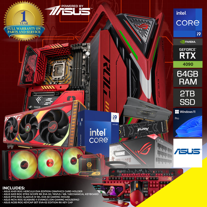Powered by ASUS: Ultra Evangelion V1 Desktop Gaming PC
