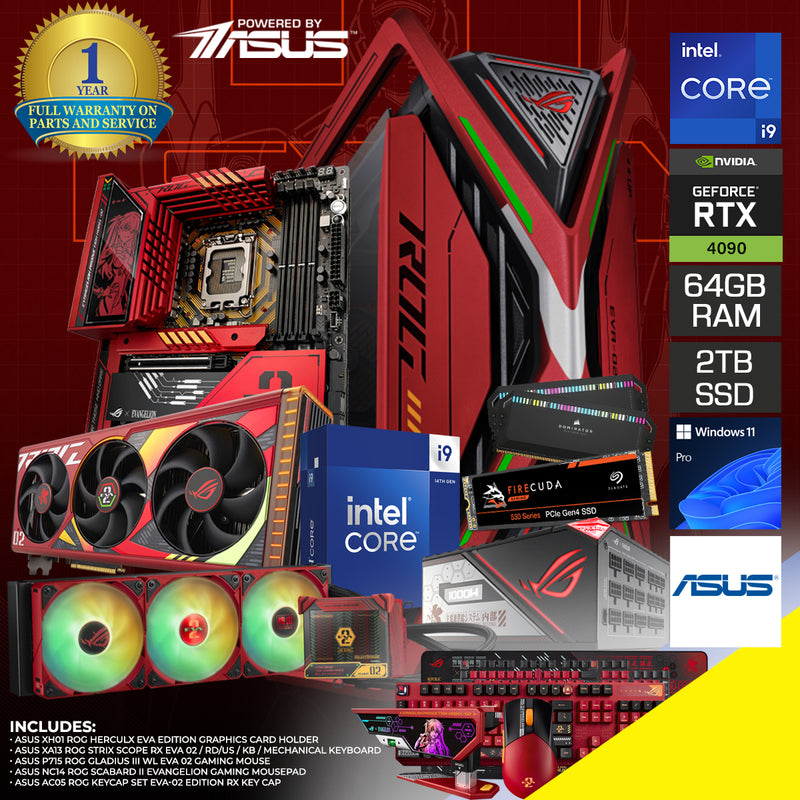 Powered by ASUS: Ultra Evangelion V1 Desktop Gaming PC