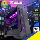 Powered By Asus: Ultra GT501 Black Gaming PC | DataBlitz