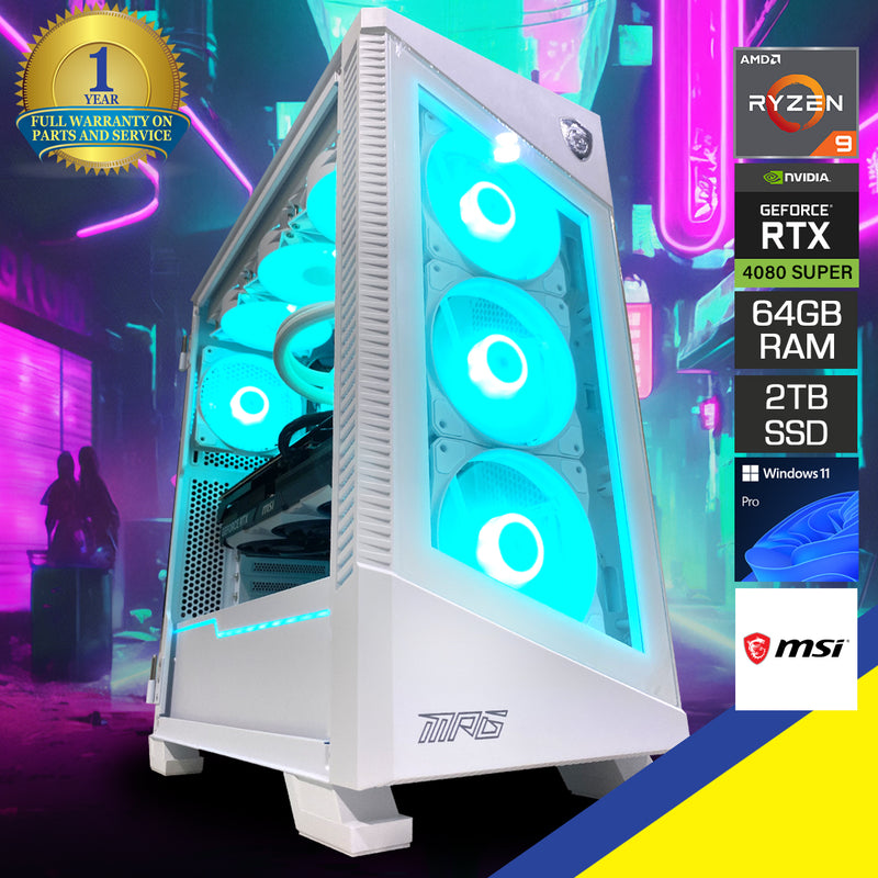 Ultra Velox 100R Gaming PC (White)