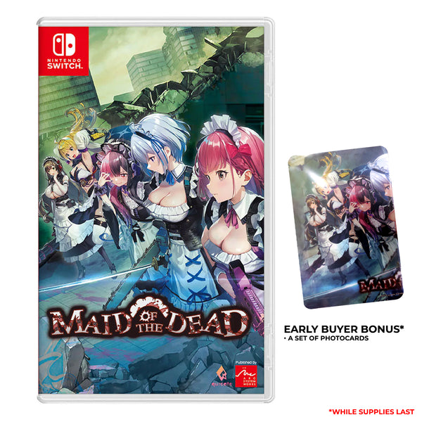 Switchソフト2本セット ゴーヘルゴー業 MAID OF THE DEAD Nintendo Switch Maid of the Dead