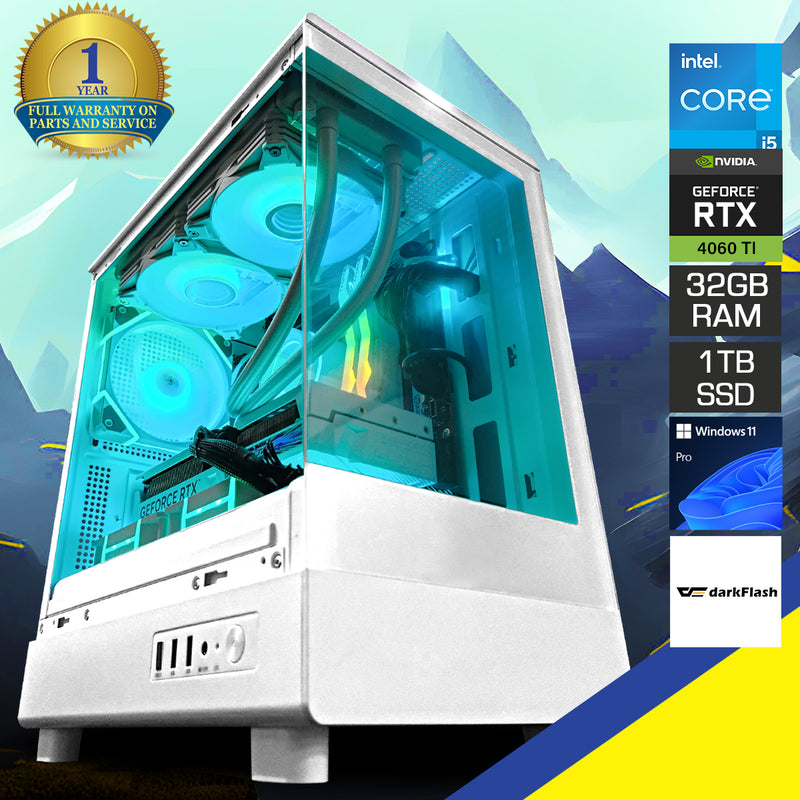 Aurora DB330M White Desktop Gaming PC