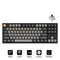 Keychron C1 Pro QMK/VIA White Backlight TKL Wired Mechanical Keyboard (K Pro Brown Switch) (C1P-K3)