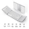 SODI B077T 65 Keys Wireless Foldable Keyboard with Touchpad (Silver)