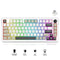 E-Yooso Z-82 RGB 81-Keys Tri-Mode Mechanical Keyboard White/Grey/Black (Silverwood Switch)