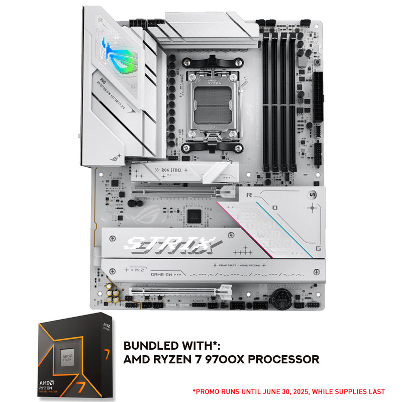 Asus ROG Strix B850-A Gaming WiFi AM5 DDR5 Motherboard + AMD Ryzen 7 9700X Processor Bundle